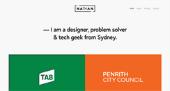 Desktop Screenshot of nathanstreater.com.au